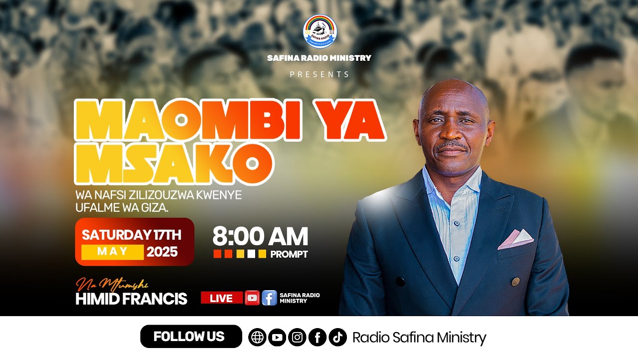 HIMIDI FRANCIS - MAOMBI YA UKOMBOZI WA NAFSI ZILIZOUZWA KWENYE UFALME WA GIZA  DAY 2- TAR:17/5/2025