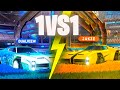 JUGANDO CONTRA EL FUTURO MEJOR FREESTYLER 1VS1 🚀 EN ROCKET LEAGUE