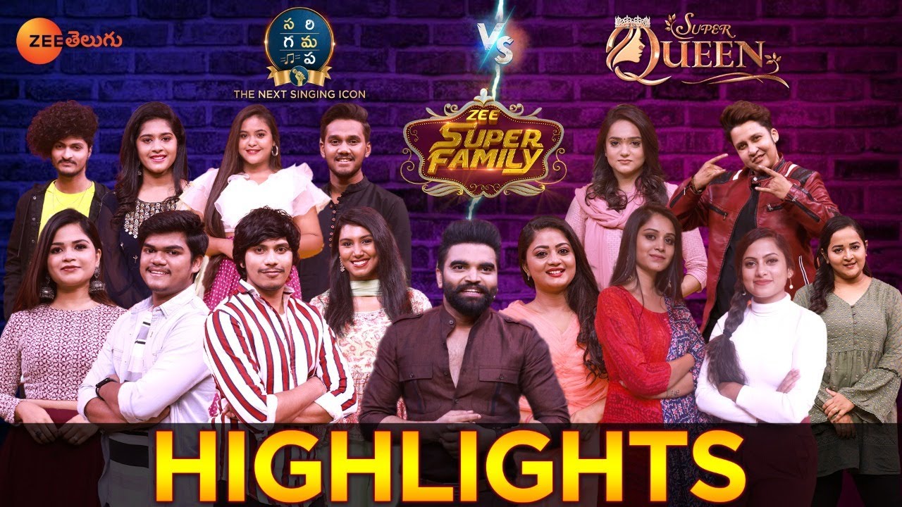 ఈ చెర్రీ ఆటలో గెలుపు ఎవరిదీ? - Zee Super Family - SaReGaMaPa Vs Super Queens - Pradeep - Zee Telugu