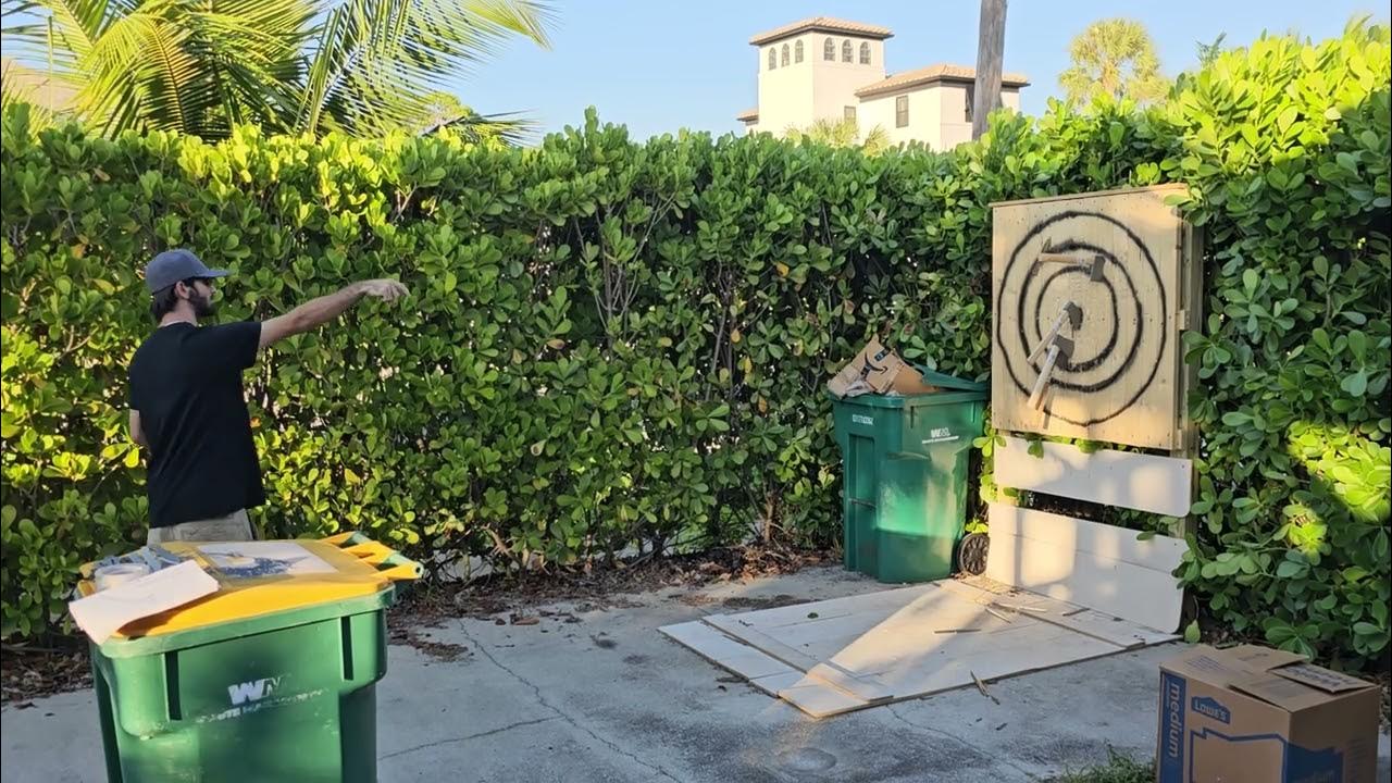 Julian knife and axe throwing YouTube