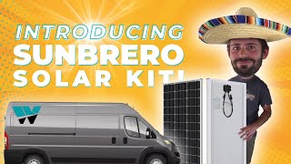 Charge Up Your Camper Van With Wayfarers Sunbrero Solar Charging Kit