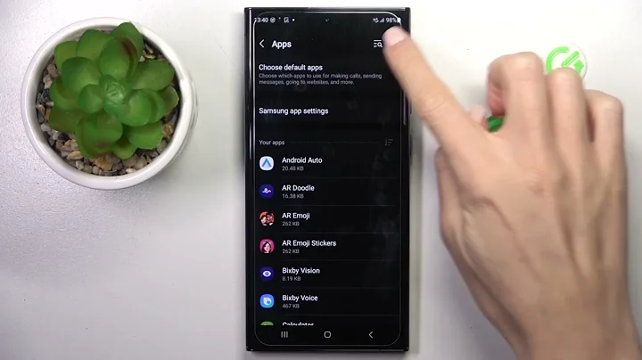 How to Reset App Preferences on Samsung Galaxy S23 Ultra? #s23ultra