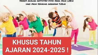 SENAM UNTUK ANAK SD TERBARU || AJARAN 2022-2023