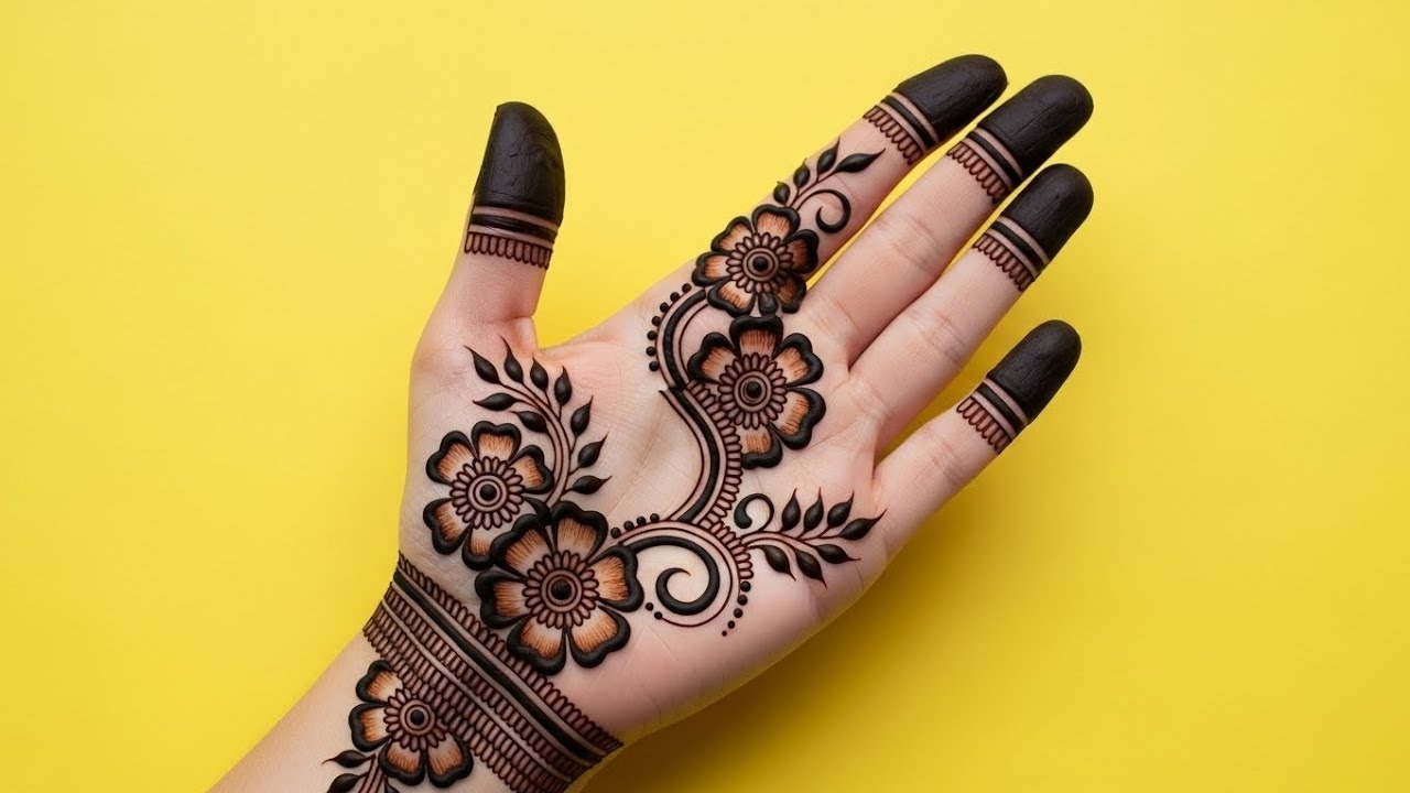 Very Easy Beautiful Arabic Mehndi Design for Hands | New Stylish Henna Mehndi 2026 