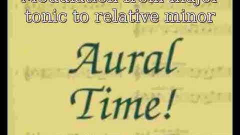 Grade 7 (ABRSM) Aural Test C3 - Modulation