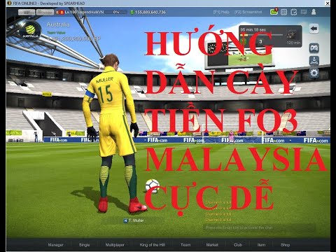 Hướng dẫn cày tiền EP Fifa online 3 Malaysia cho Newbie