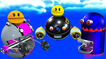 Pacman robot and the plane Vs the ghost inside the maze