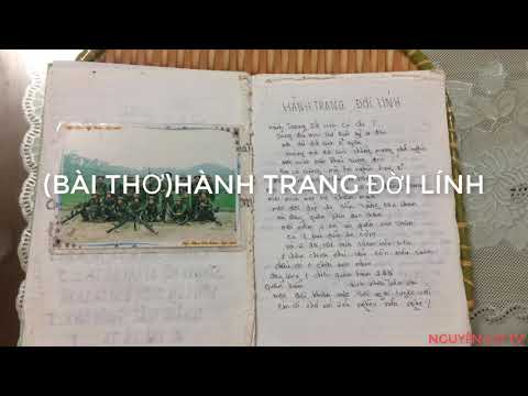 THƠ HAY CỦA LÍNH-BÀI THƠ HÀNH TRANG ĐỜI LÍNH-NGUYỄN LỢI TV