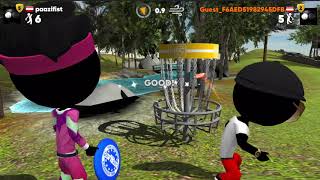 Disc Golf Stickman Battle