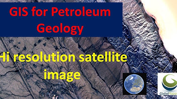 How to download a high resolution Satellite images and identify the surface geological fans