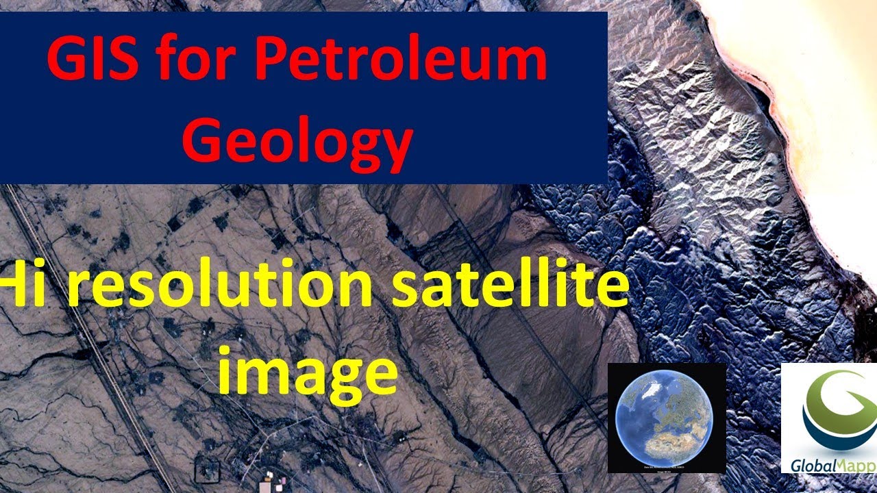 How to download a high resolution Satellite images and identify the surface geological fans