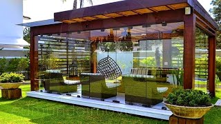 100 Patio Design Ideas 2024 Backyard Garden Landscaping ideas | Pergola Design House Rooftop Terrace screenshot 5