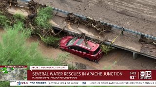 Monsoon storms lead to several water rescues in Apache Junction Wealth