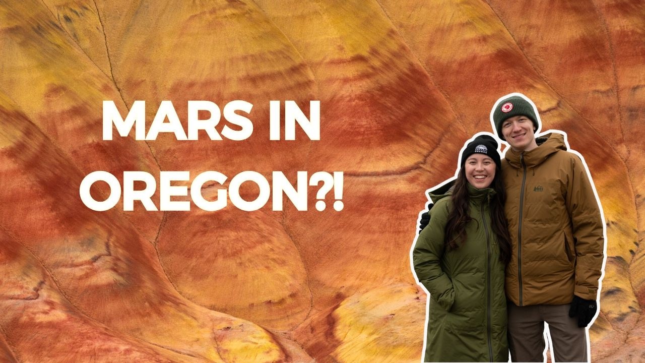 OREGON'S WINTER HIDDEN GEM ❄️ How We Got The STUNNING Painted Hills All To Ourselves 😱