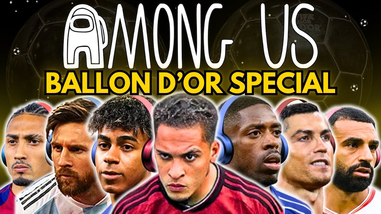 Messi & Ronaldo play AMONG US with Yamal, Dembélé, Raphinha & more!