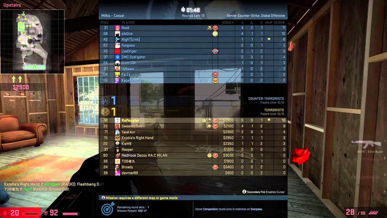 random 1 tap | CS:GO - YouTube
