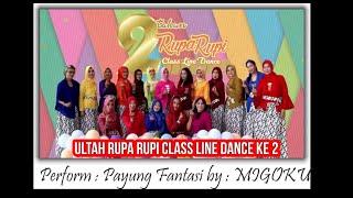 Download Lagu Perform : Payung Fantasi - Line Dance - by : MIGOKU, Warna Warni Ultah Rupa Rupi class Line Dance 2 MP3