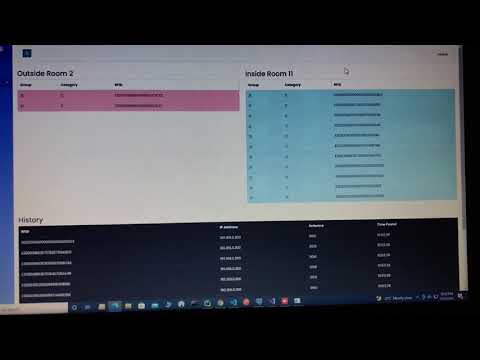 Gate control system using rfid, websocket, Live data feed, data streaming (C#, Python, JavaScript)