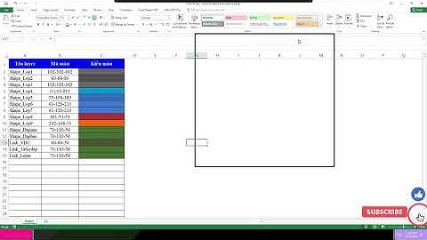 Đổi màu layer hàng loạt cho mô hình tuyến | Civil 3D Tools