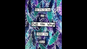 Mixed Media Art Journal Tutorial- Visual Layers and Texture