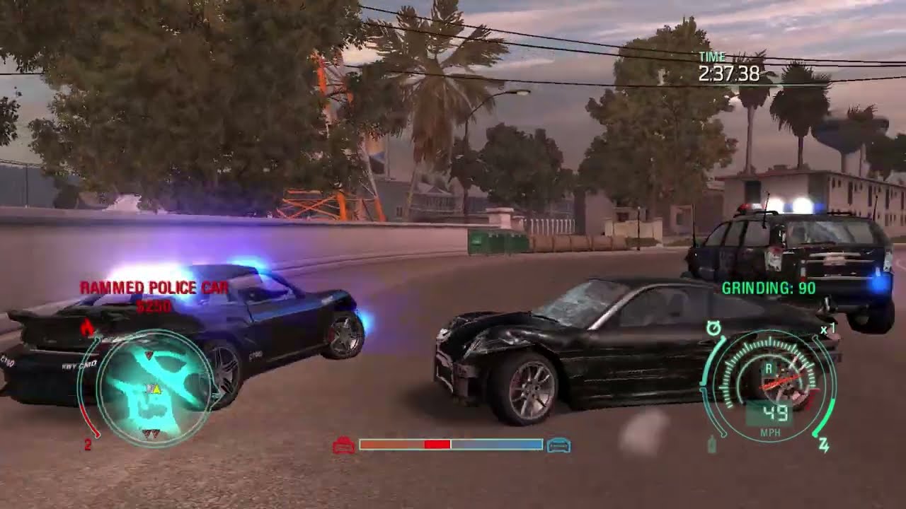 Need For Speed: Undercover Intense Federal Police Chase With A Porsche 911 GT2