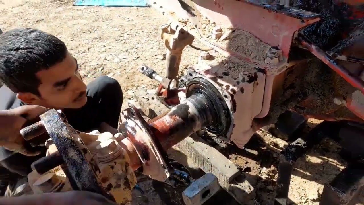 جرار روسي عطله يلا بينا نشوف العيب اللي فيه