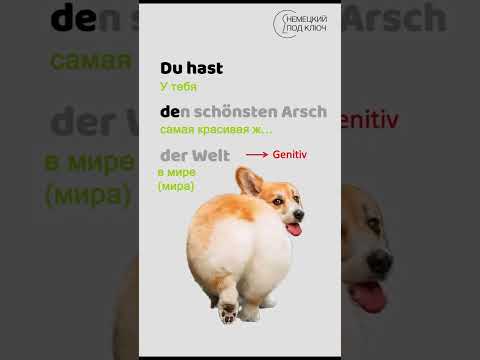 "Du hast den schönsten Arsch der Welt" Alex C ft. Yass / Учите немецкий по песням с удовольствием!