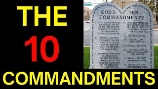 10 Commandments (The Scary Things Most People Miss)