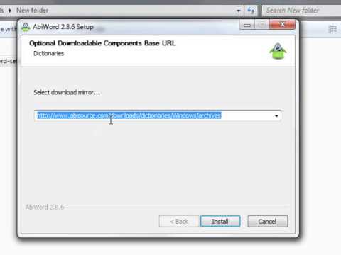 Como instalar e usar Abiword