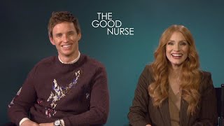 Jessica Chastain \& Eddie Redmayne on How The Good Nurse Inspires \& Disturbs