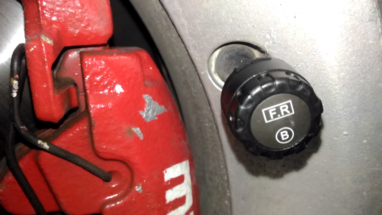 Установка датчиков tpms