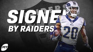 Pff senior analysts steve palazzolo and sam monson discuss the oakland
raiders signing lamarcus joyner