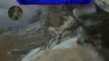 WWII Multiplayer Glitches: New Easy Pointe Du Hoc Out Of Map Glitch - WW2 Glitches