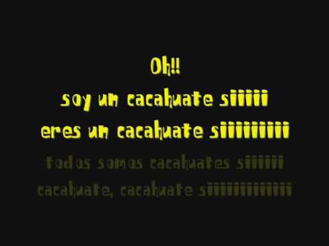 soy un cacahuate bob esponja con letra - YouTube