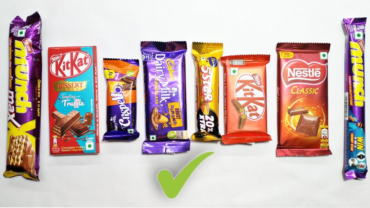 Munch vs kitkat vs dairy milk vs nestle YouTube