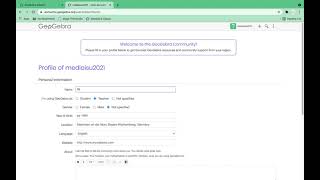 Geogebra part 1 : How to create account using Google and sign in