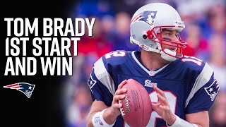 Tom Brady’s First Start & Win with the 2001 New England Patriots