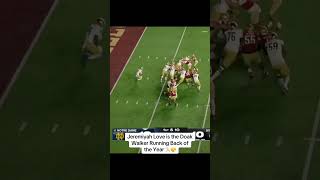 Jeremiyah Love wins the Doak Walker Award (via ndfootball/TT)
