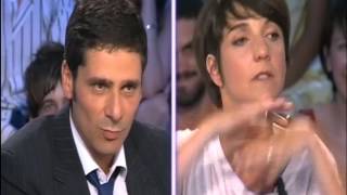 Florence Foresti et Pascal Elbé - On n'est pas couché 26 septembre 2009 #ONPC
