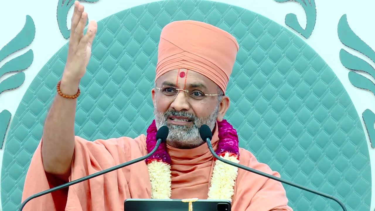 સદ્ગુણ , સત્કર્મ , સત્સંગ અને ભગવાન નો આશ્રય ની વાત  By Satshri