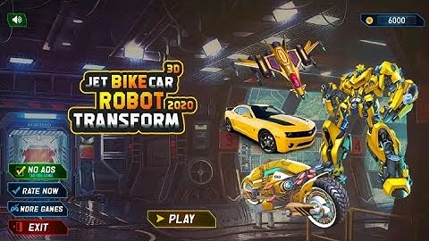 Bumblebee Multiple Transformation jet Robot car Game 2020 - #2 -best android gameplay