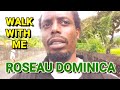 ROSEAU DOMINICA, TAKE A LITTLE WALK WITH ME. 2022.