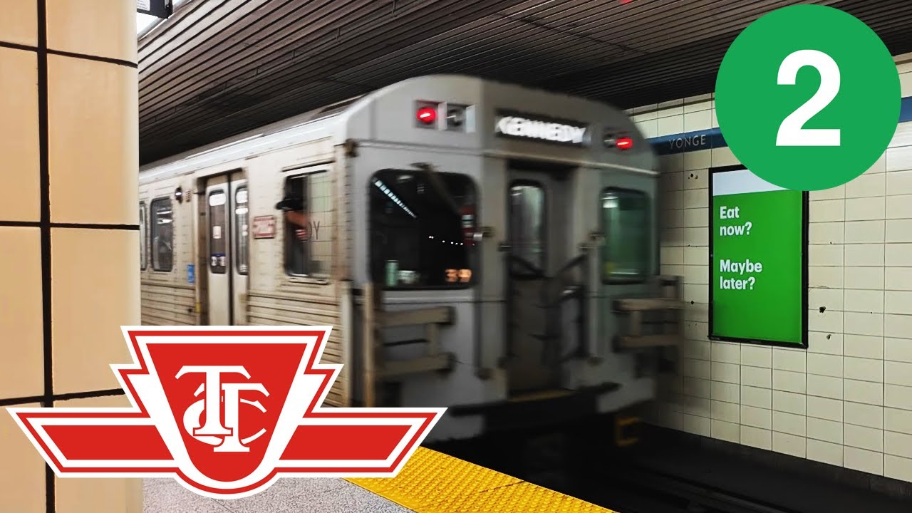 TTC Toronto Subway - Line 2 (Kennedy - Bloor/Yonge)
