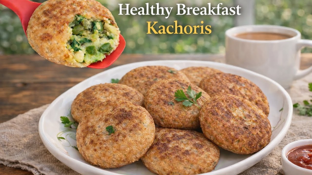 ఇంట్లోనే సులభంగా చేసే రవ్వ గోధుమ కచోరీలు హెల్ది అయిన బ్రేక్ఫాస్ట్ రెసిపీ