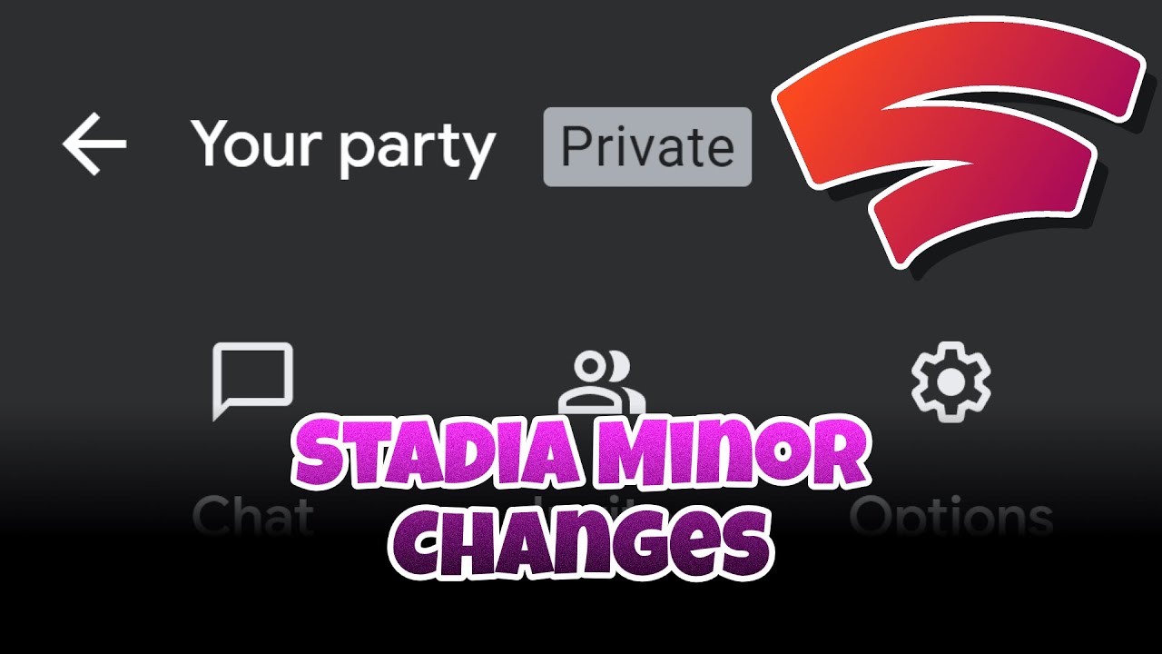 Stadia Minor Changes | News