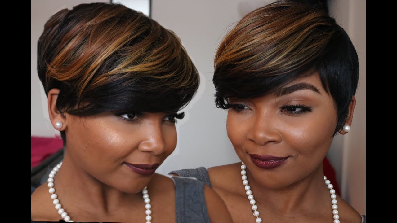 FreeTress Equal Synthetic Hair Wig Charlie | Flight Attendant Hair| Short Synthetic wig
