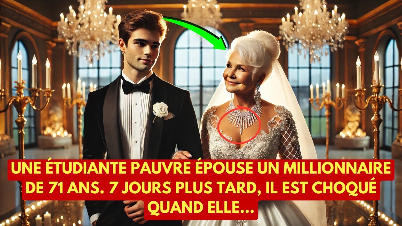 UNE ÉTUDIANTE PAUVRE ÉPOUSE UN MILLIONNAIRE DE 71 ANS.7 JOURS PLUS TARD