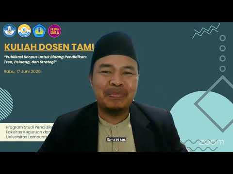 Kuliah Dosen Tamu UPI