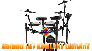 Td7 Library - Percussion Sound Modulesamples Para Kontakt 5 O Versión Superiorby Lmtym