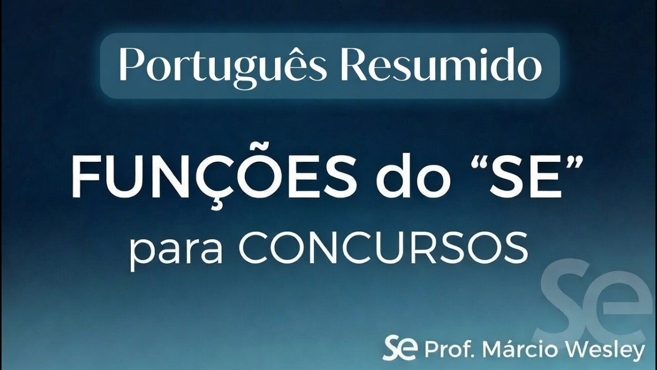 Português Resumido para Concursos - FUNÇÕES DO 